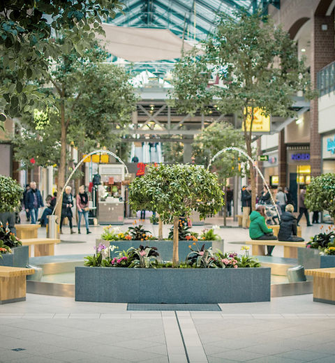 Shopping Mall Fountain