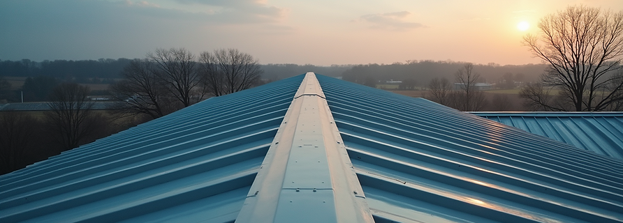standing-seam metal roofing on a Rutland VT home
