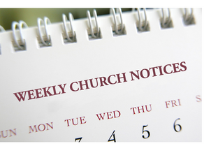 Notices for Sunday 11th January 2026