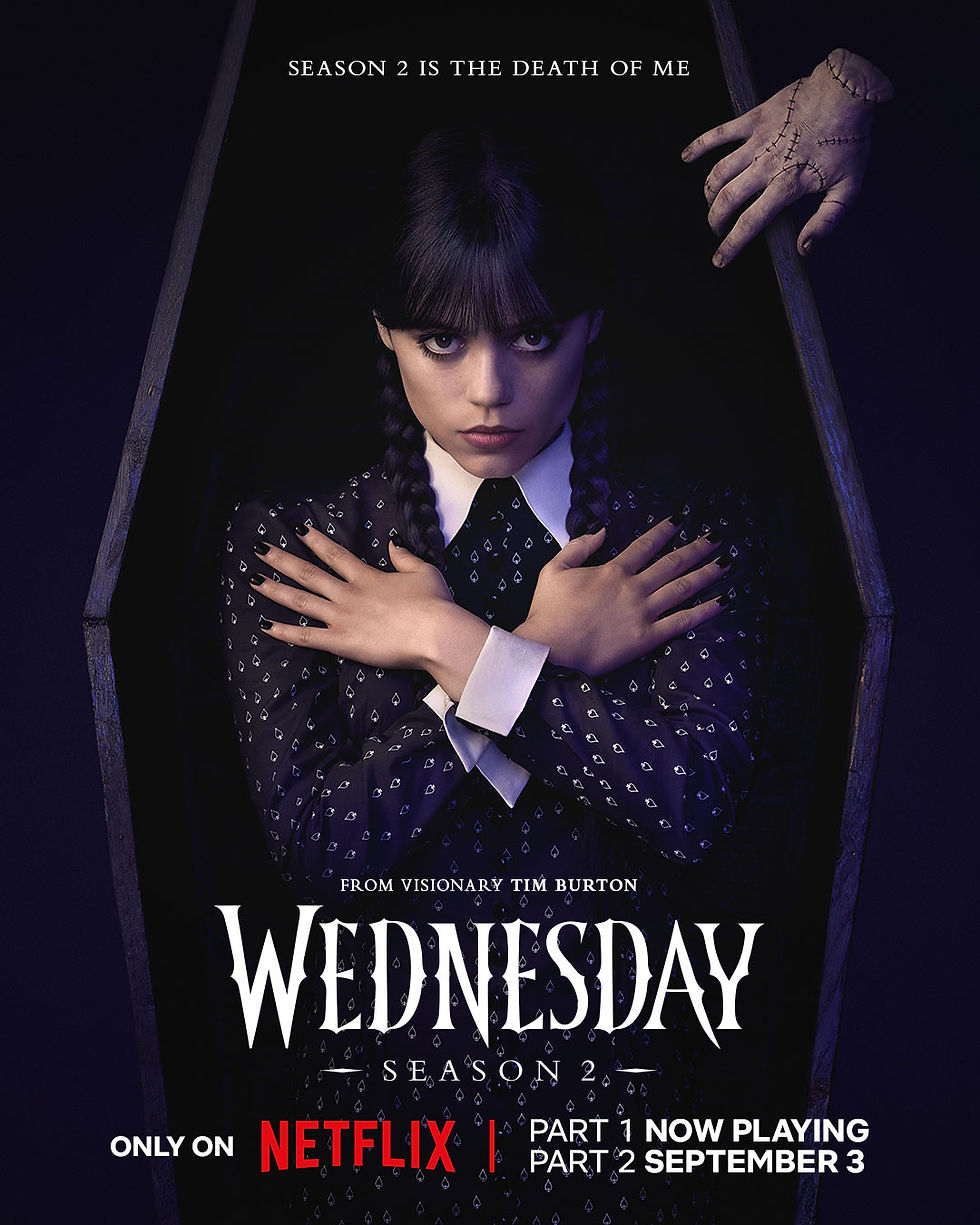 'Royal Games' featured in TV Spots and BTS for 'Wednesday Season 2'