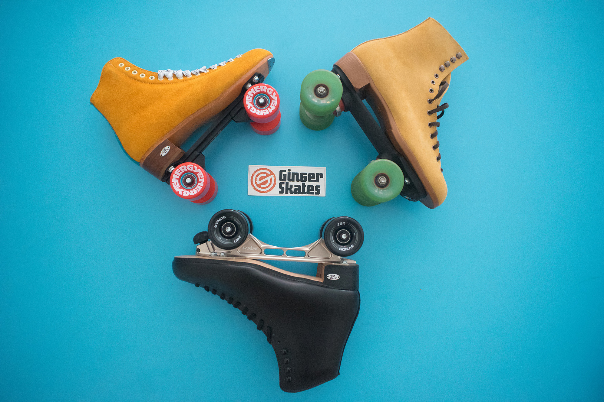 Ginger Skates rolschaatsen rollerskates amsterdam