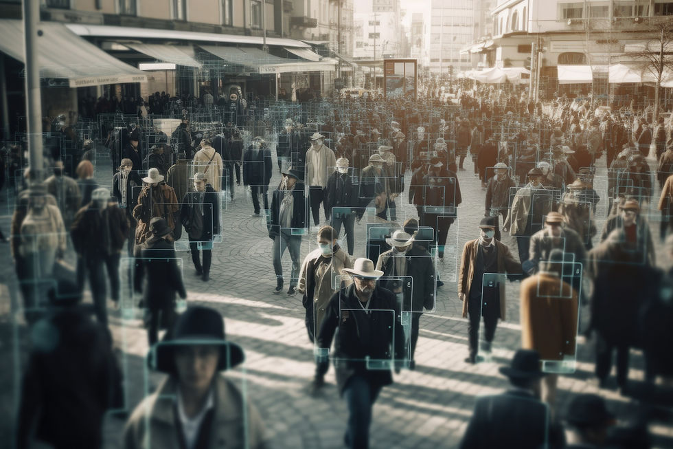 People crowd tracking by surveillance camera