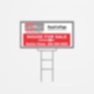 Arrow Sign with U Top Stake