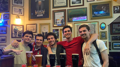 At Meeting Point irish pub always fun and good people.