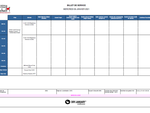 Billet de service 6 janvier 2020 - mois sans alcool