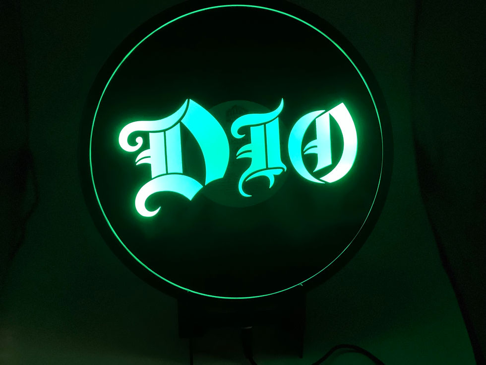 Thumbnail: Dio LP Vinyl LED Art