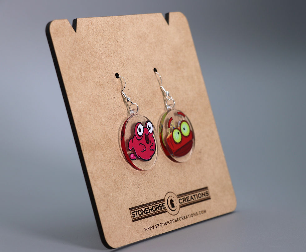 Thumbnail: Treasure Planet Morph & BEN Earring Set