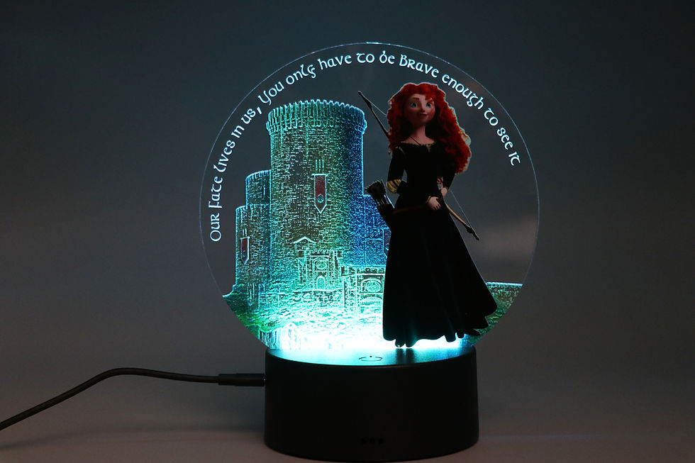 Thumbnail: Merida and her Castle - Showglobes!