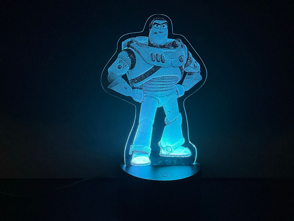Thumbnail: Buzz Lightyear Figure with LED Base