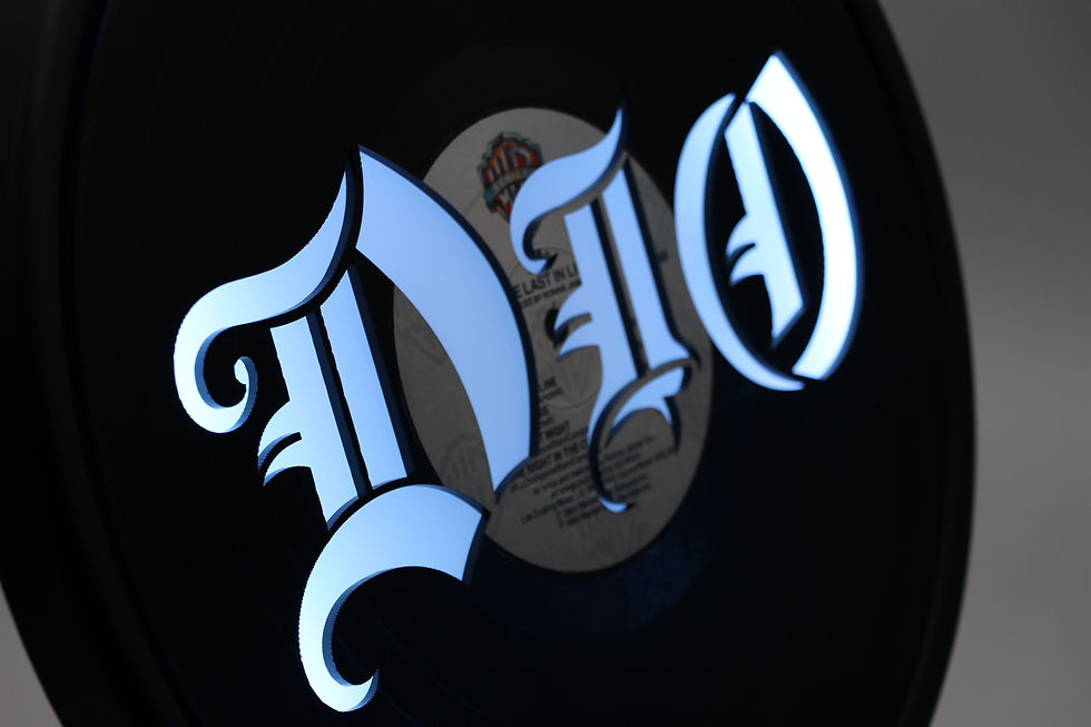 Thumbnail: Dio LP Vinyl LED Art
