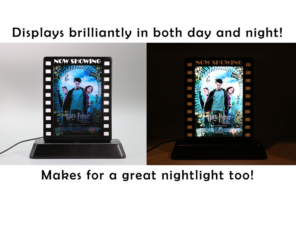 Thumbnail: Movie Poster Lightbox Packages