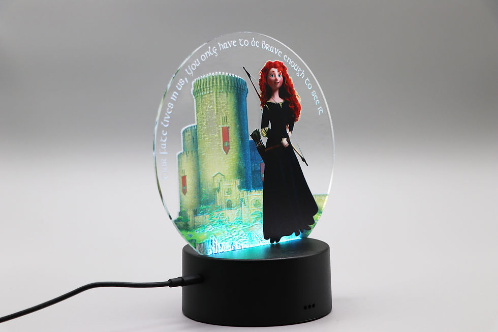 Thumbnail: Merida and her Castle - Showglobes!