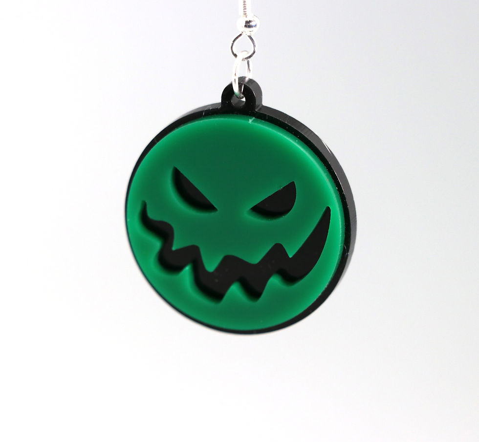 Thumbnail: Nightmare Before Christmas Jack & Oogie Boogie Earring Set