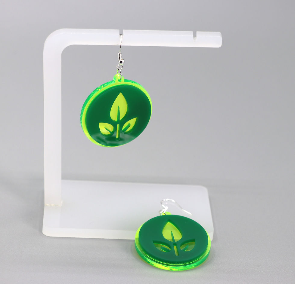Thumbnail: Pixar's Wall*E "Plant Directive" Inspired Earrings