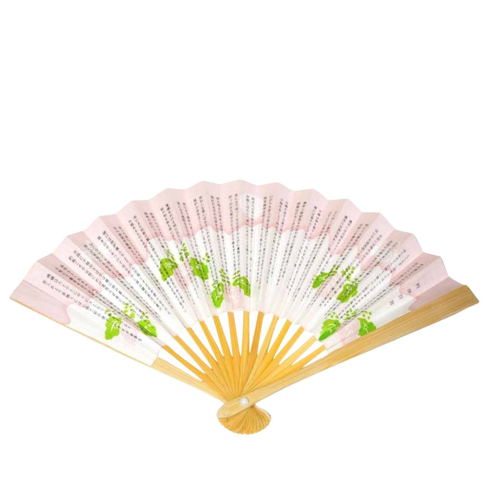 辻ヶ花模様が彩りを添えた「白竹扇子 5寸 辻ヶ花(並)」は、実用性と装飾性のバランスが取れた一品です。