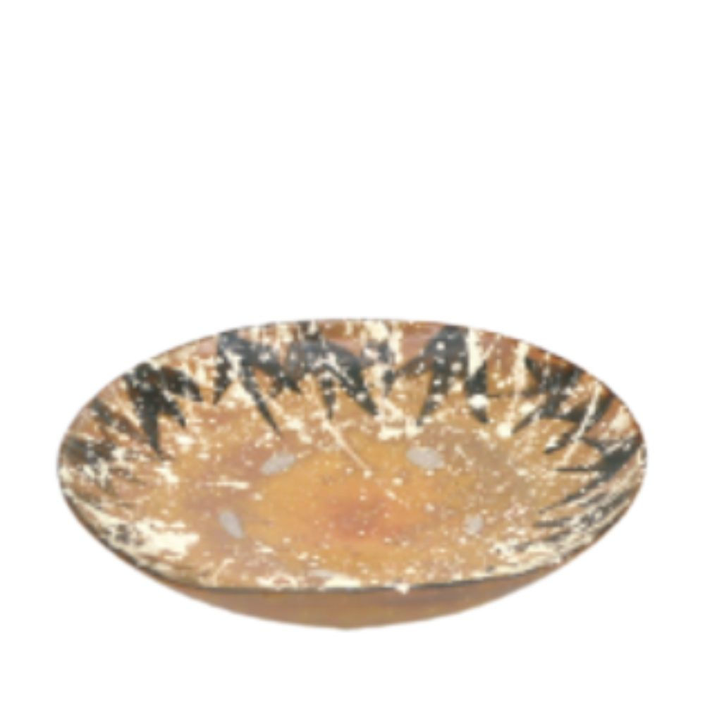 ｜菓子器｜皿｜雪笹｜楽山窯｜