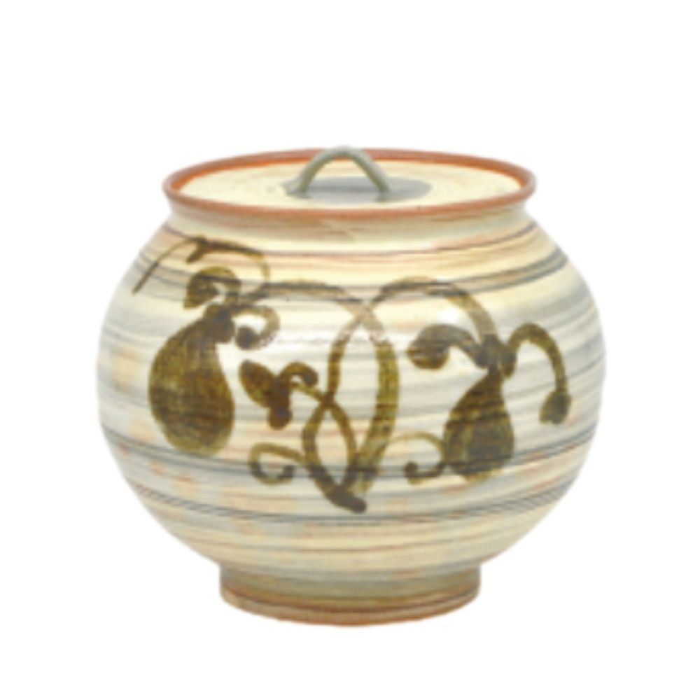 ｜水指｜絵刷毛目｜駕洛窯｜