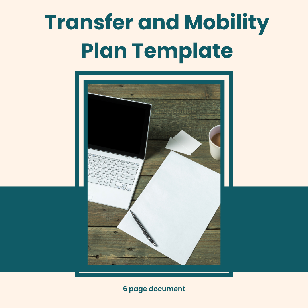 Transfer and Mobility Plan Template