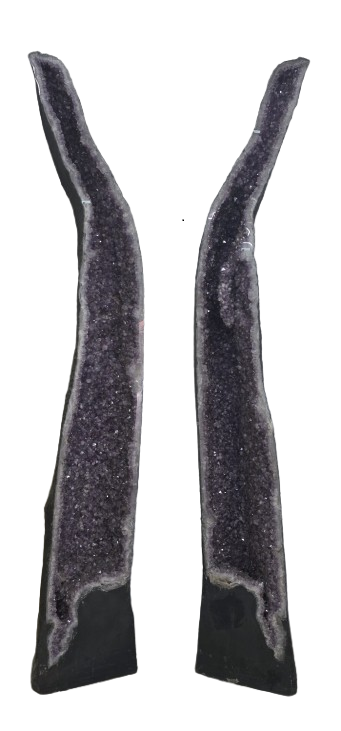 Miniaturbild: Amethystdrusen Paar