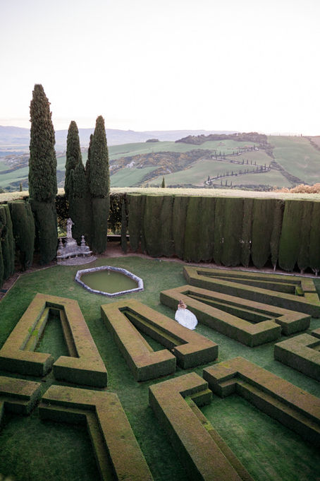 La Foce, the best luxury wedding venue in Tuscany