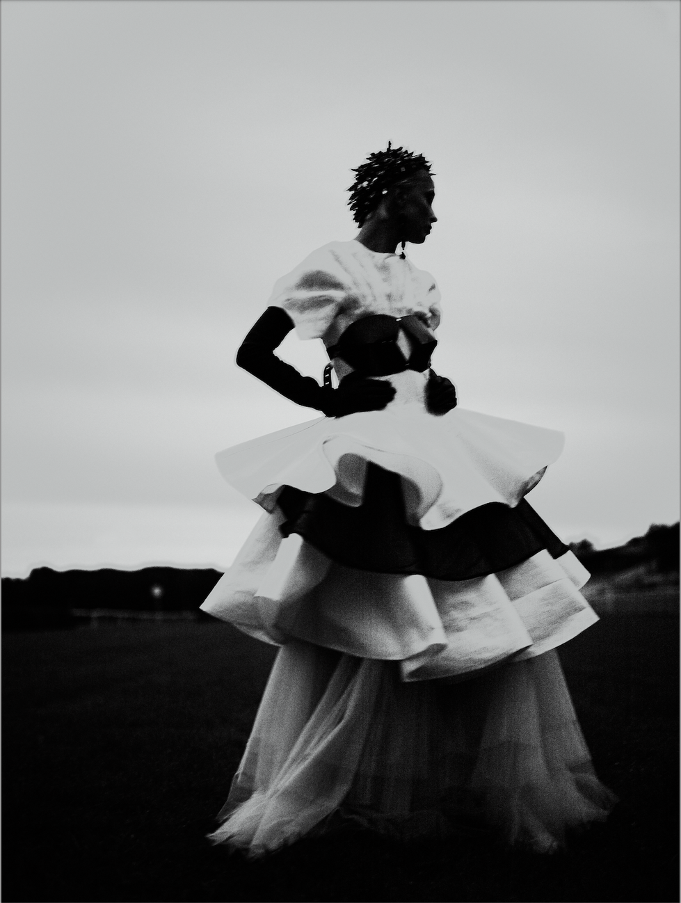 Stil-ch mit Isabel Vollrath Fashion Styling mit apokalyptischen Reitern, die zum Nachdenken über gesellschaftliche und ökologische Herausforderungen anregen