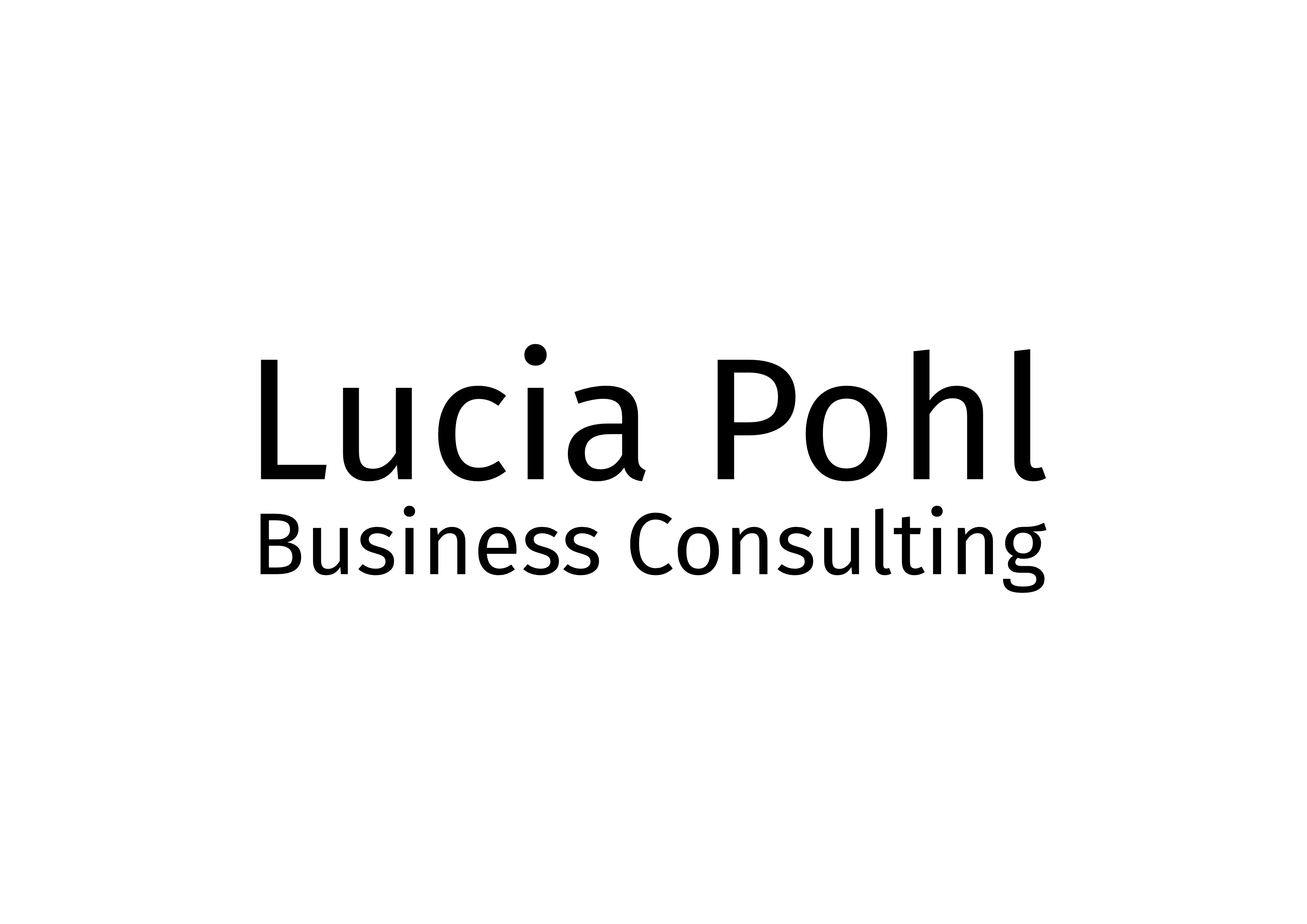 Lucia Pohl Business Consulting Schwarz.png
