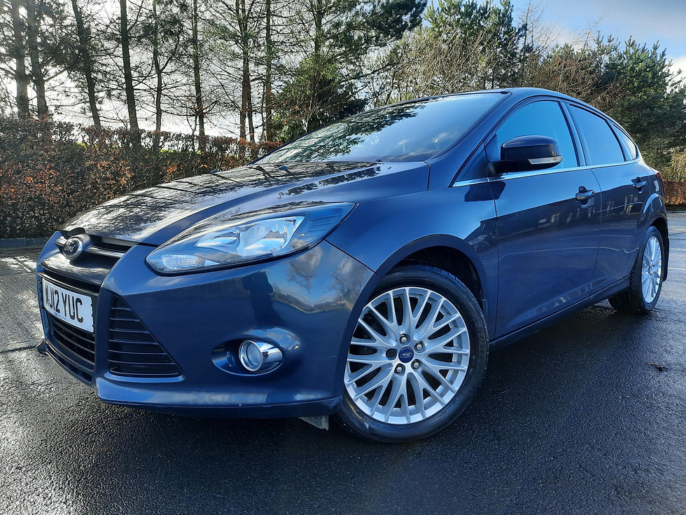 SOLD - 2012 Ford Focus 1.6 Zetec Hatchback 5dr Petrol Manual