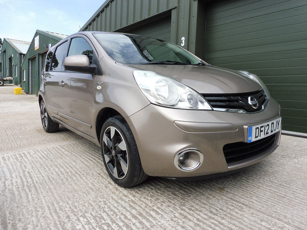 Thumbnail: SOLD - 2012 Nissan Note 1.4 N Tec + 5dr Manual