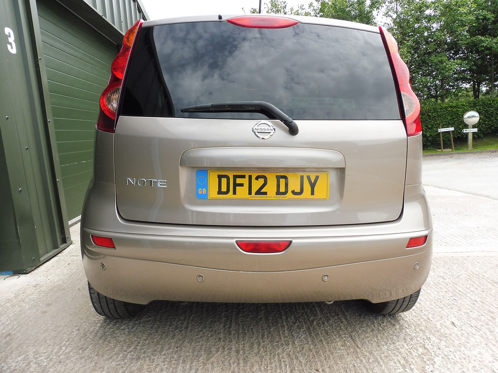 Thumbnail: SOLD - 2012 Nissan Note 1.4 N Tec + 5dr Manual
