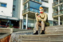 From the photo series "Just a Basic Bitch på Norgesferie i Porsgrunn, 2020"