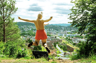 From the photo series "Just a Basic Bitch på Norgesferie i Porsgrunn, 2020"