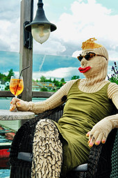 From the photo series "Just a Basic Bitch på Norgesferie i Porsgrunn, 2020"