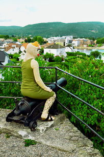 From the photo series "Just a Basic Bitch på Norgesferie i Porsgrunn, 2020"