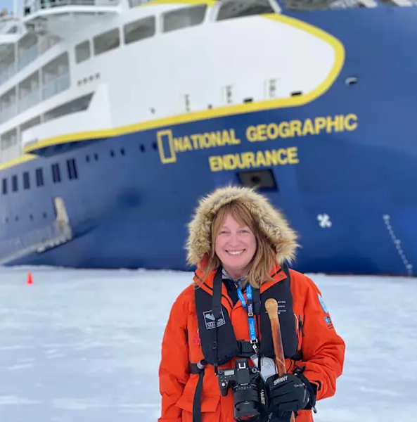 Lesa Bain and National Geographic Endurance