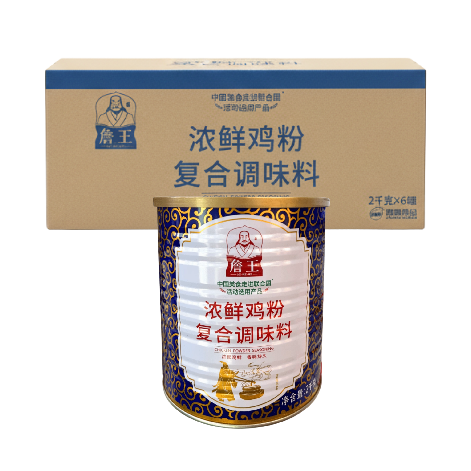 鸡粉/箱 (2kg×6罐/箱) / Chicken Powder (2kg×6cans/box)