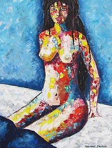 Marianne Talmon artiste peintre sculpteurcours et stages peinture, modelage, mosaïque