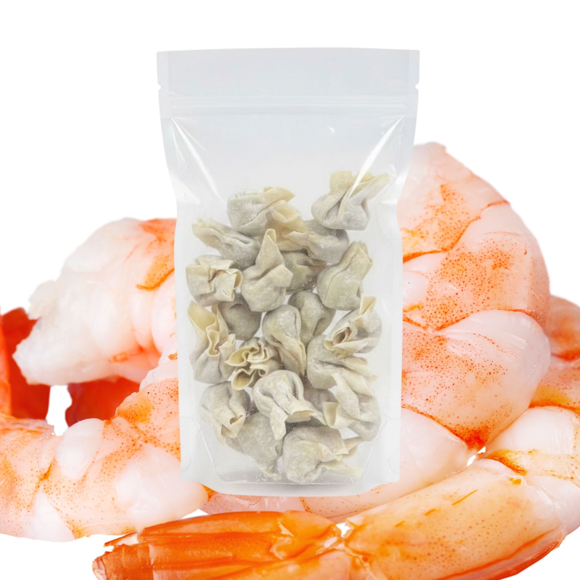 冷冻虾云吞 400克(30包/箱) / shrimp wonton 400grams (30bags/cs)
