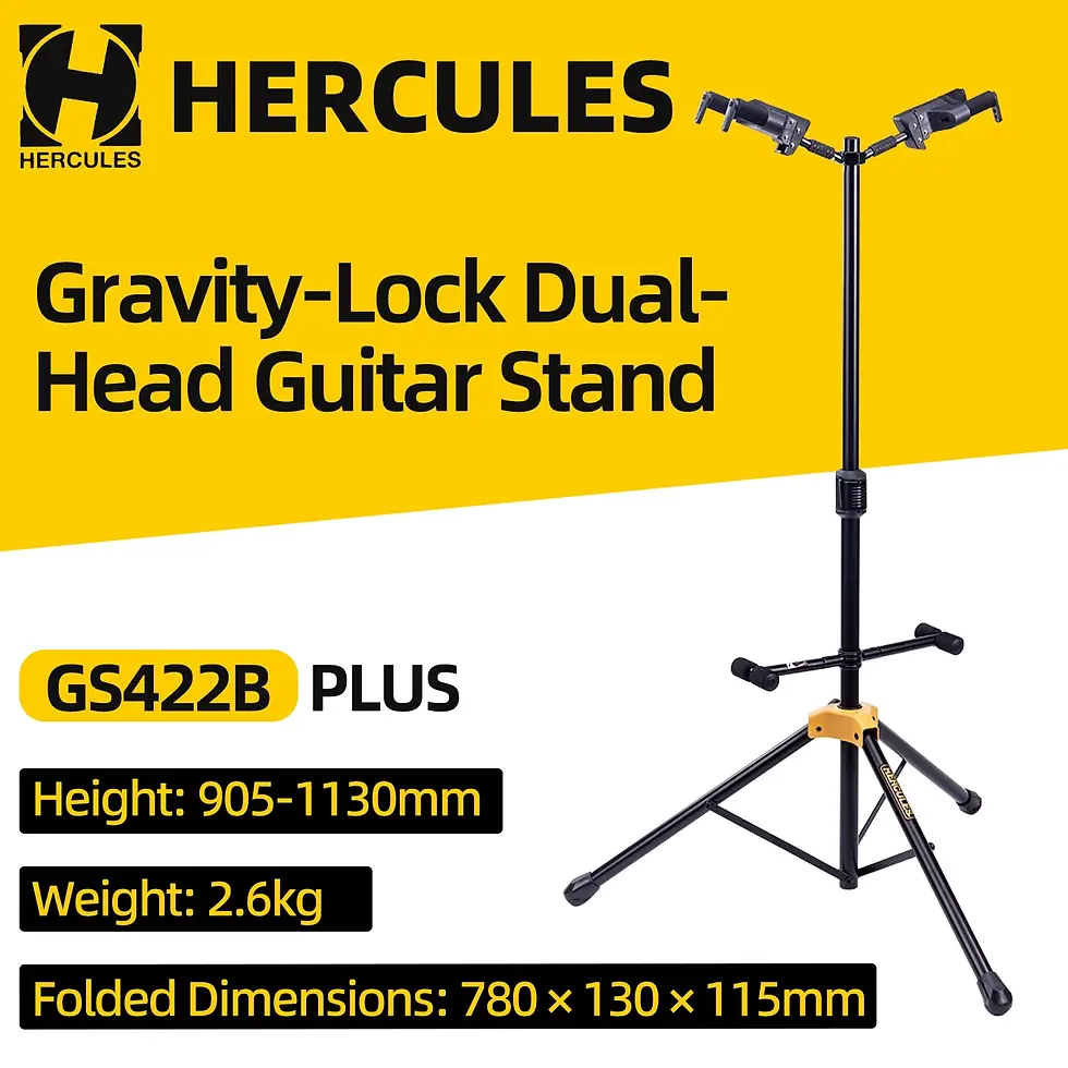Thumbnail: Hercules Gs415B Guitar Stand 401 412 422 432 Electric Guitar Stand Display Rack