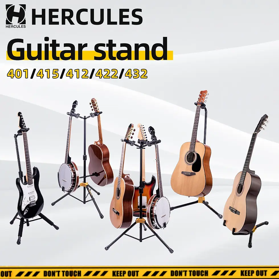 Thumbnail: Hercules Gs415B Guitar Stand 401 412 422 432 Electric Guitar Stand Display Rack