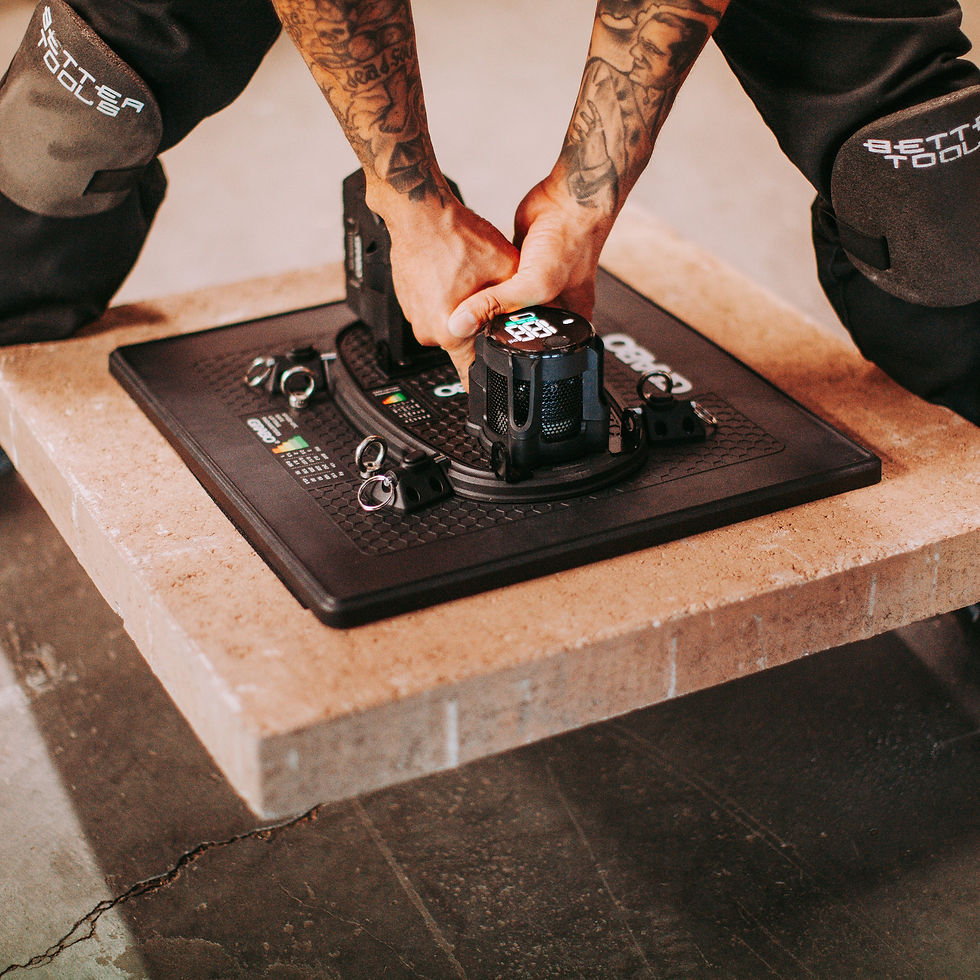 Thumbnail: GRABO HighFlow Foam Seal 400, 16x16in Pad, Holds 242 Lb