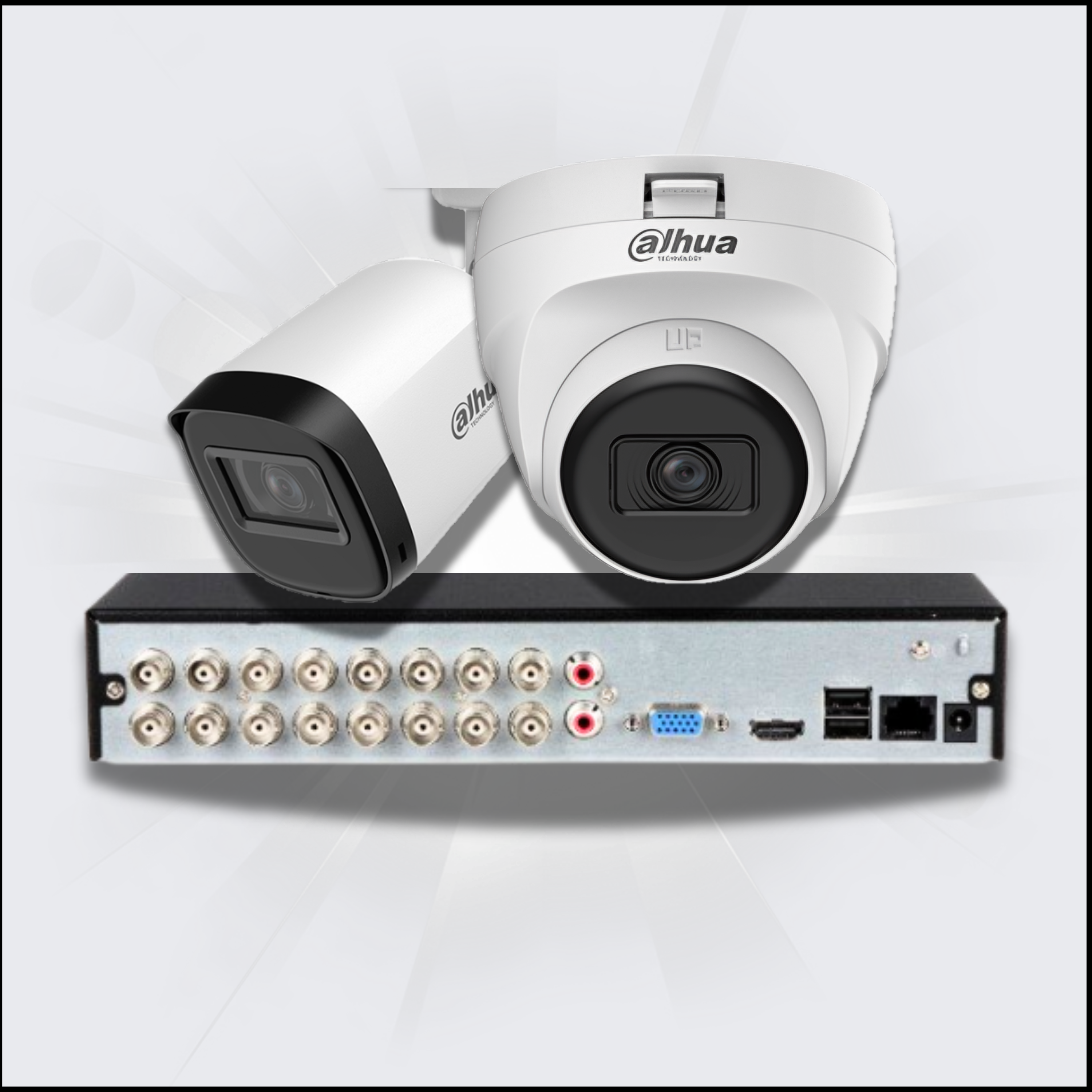 Kit de Dieciséis Cámaras con Audio