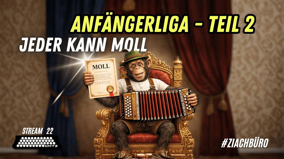 Moll Steirische Harmonika Affe