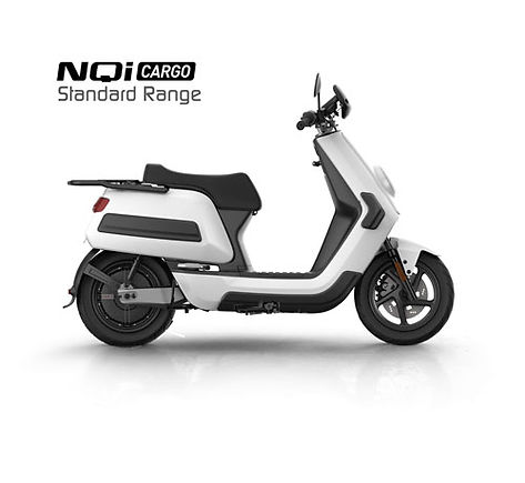 Bild des NIU Cargo Elektroroller in weiss