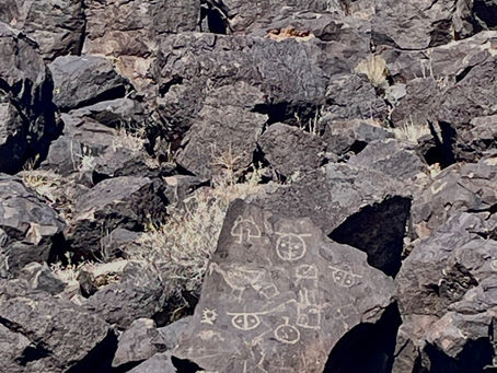 12 & 13 February 2024 Petroglyphs and the Turquoise Trail (attempt)