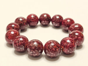 原礦硃砂手串, 珠子16mm