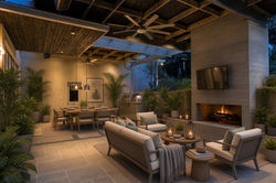 Modern Hardscape outdoor living