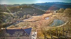 Vue d'ensemble des étangs gravitaires