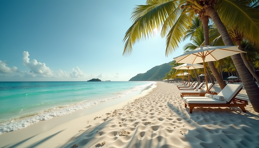 Beautiful Views on Jamaican Beaches