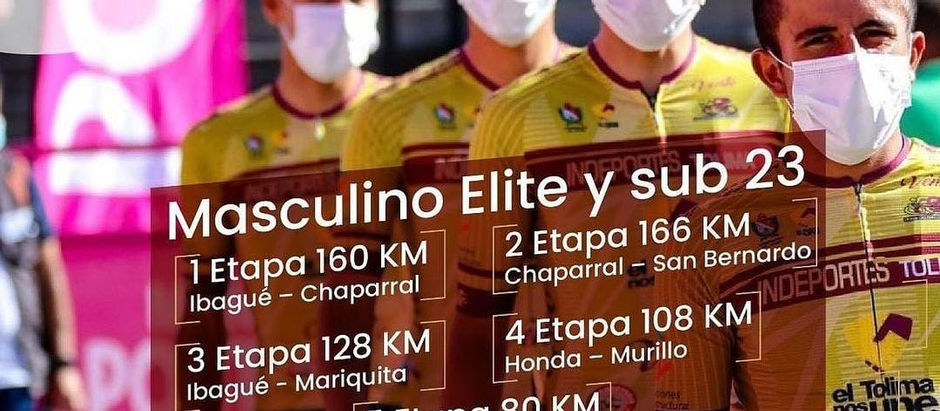 Conozca las etapas de la vuelta al Tolima