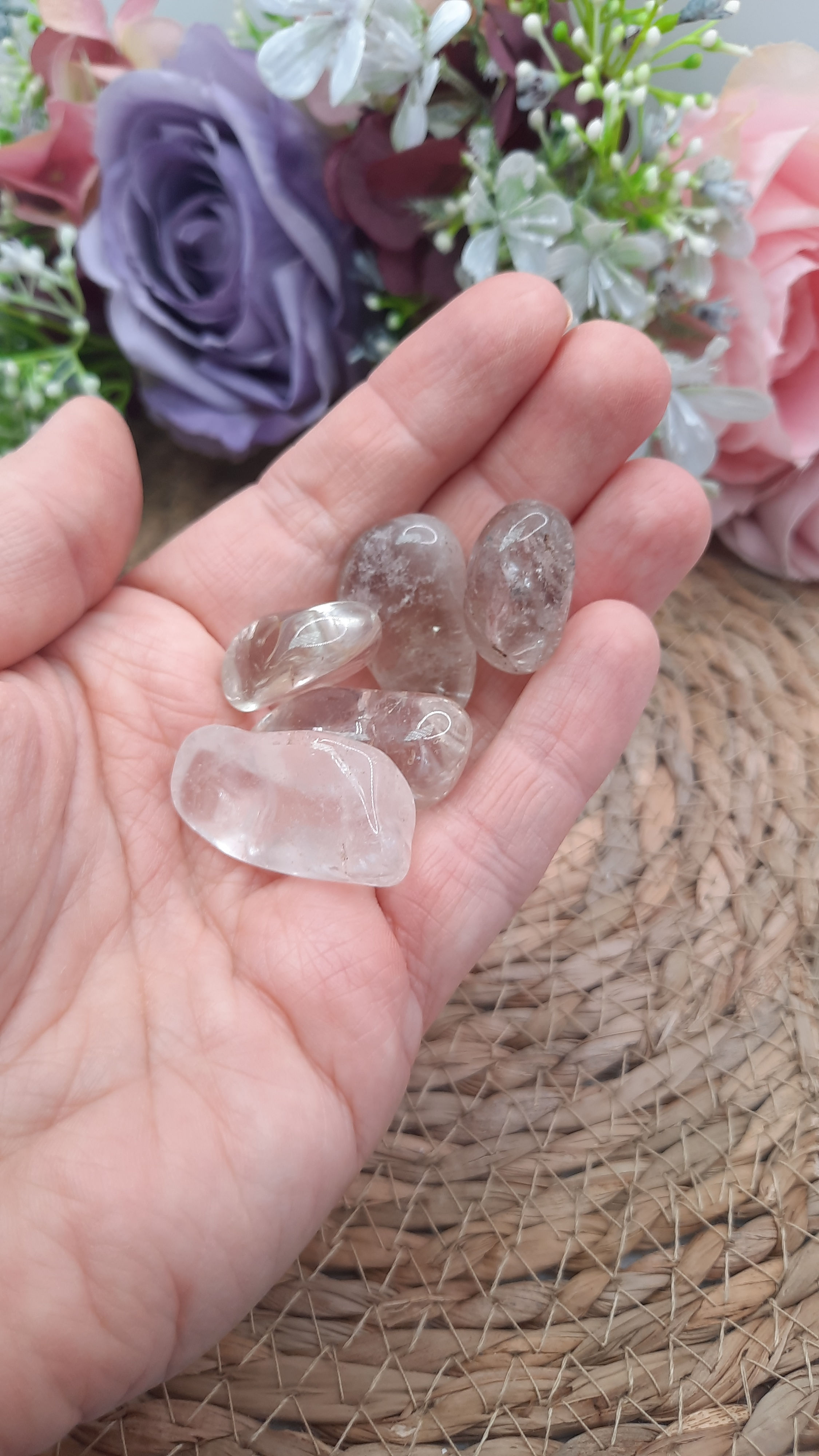 Clear quartz crystal  – Clarity • Amplification • Healing